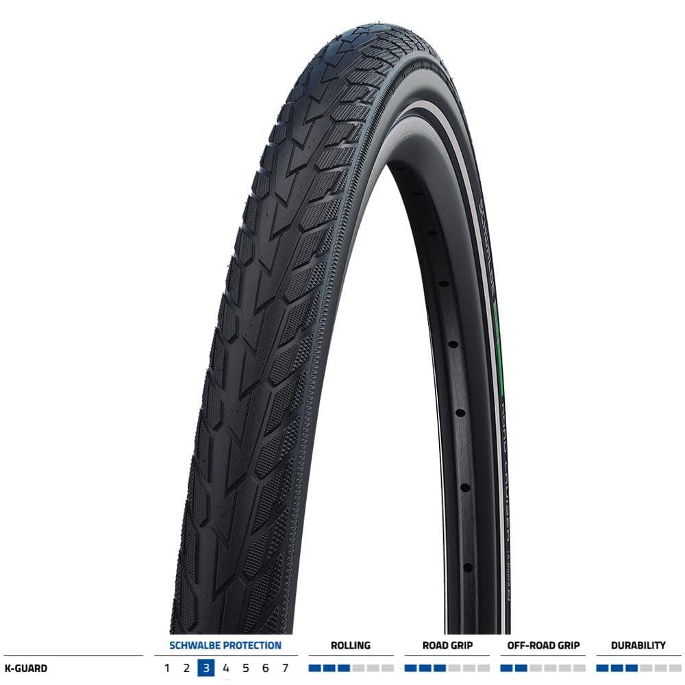 Schwalbe Road Cruiser K-Guard Green 20x1.75