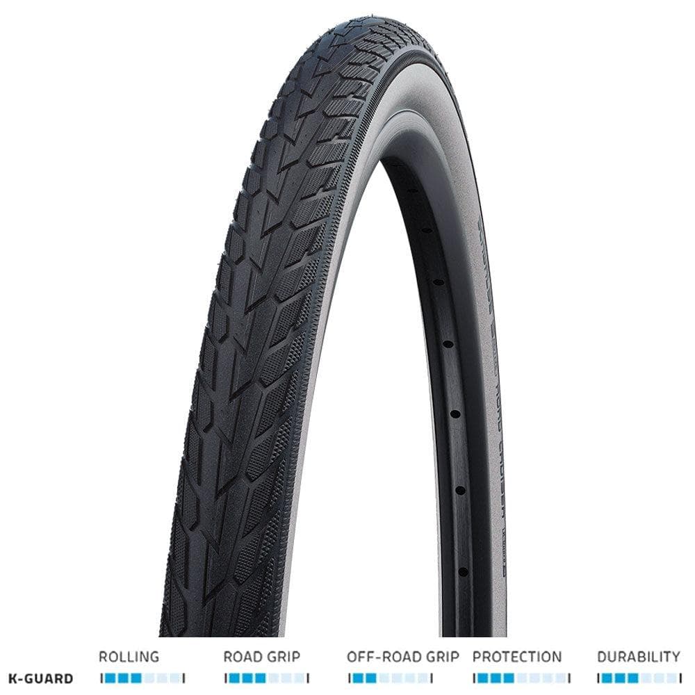 Schwalbe Road Cruiser K-Guard Blk/Wht