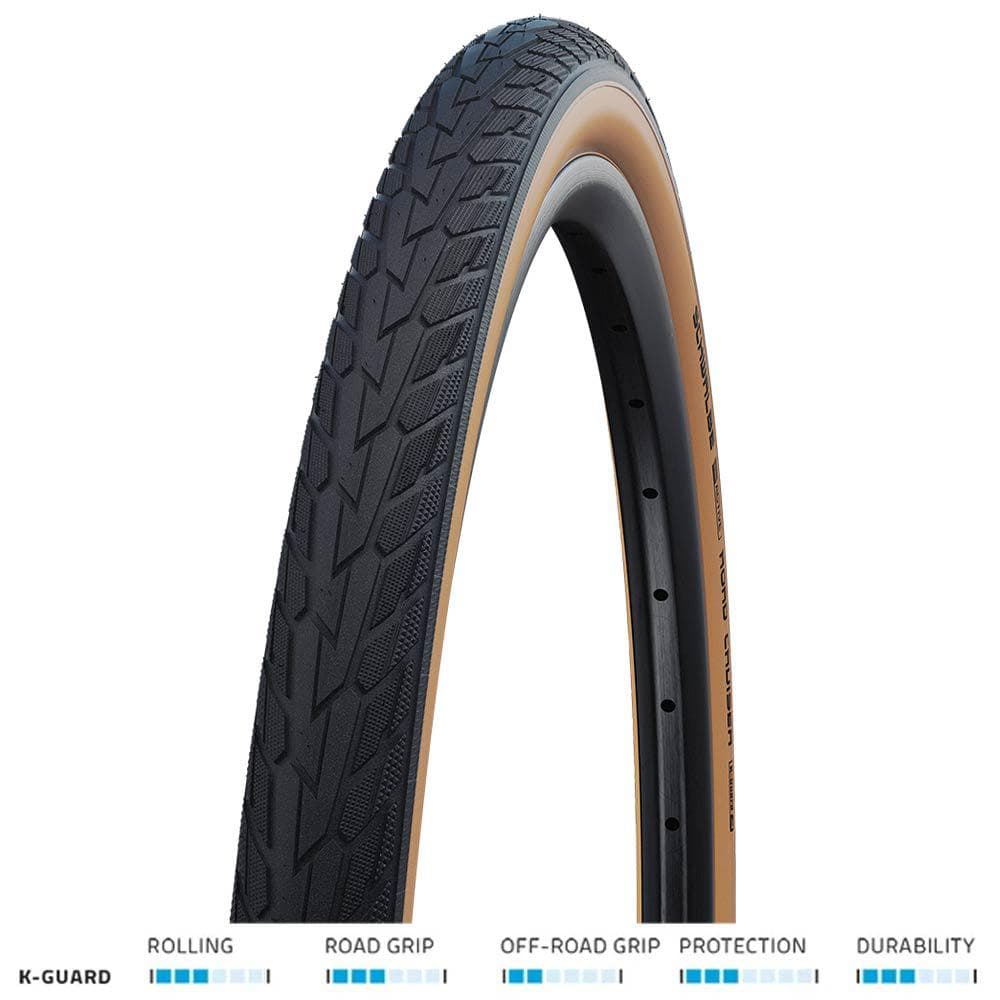 Schwalbe Road Cruiser K-Guard Blk/Gum