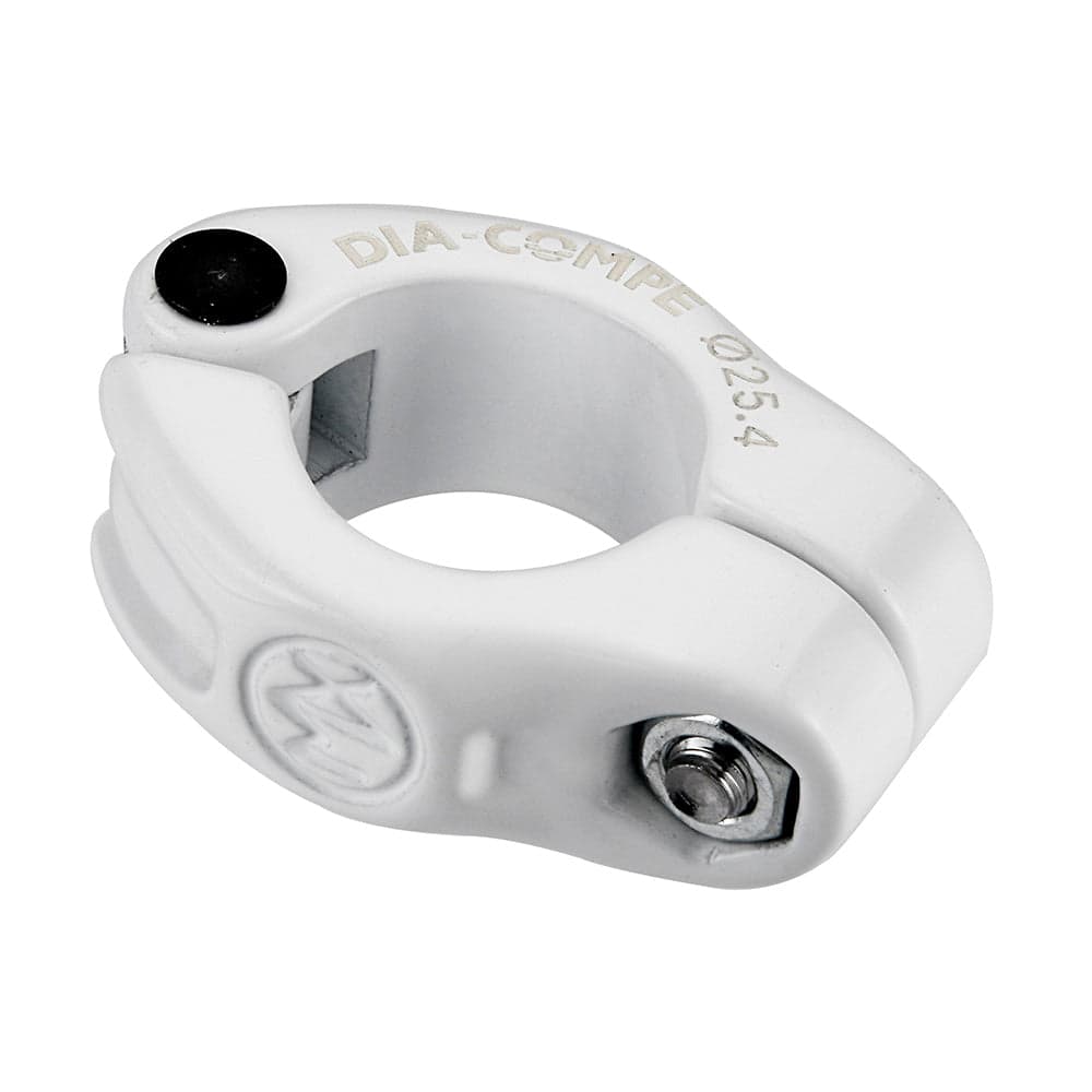 Dia-Compe MX1500 Seat Clamp 25.4mm White 25.4mm