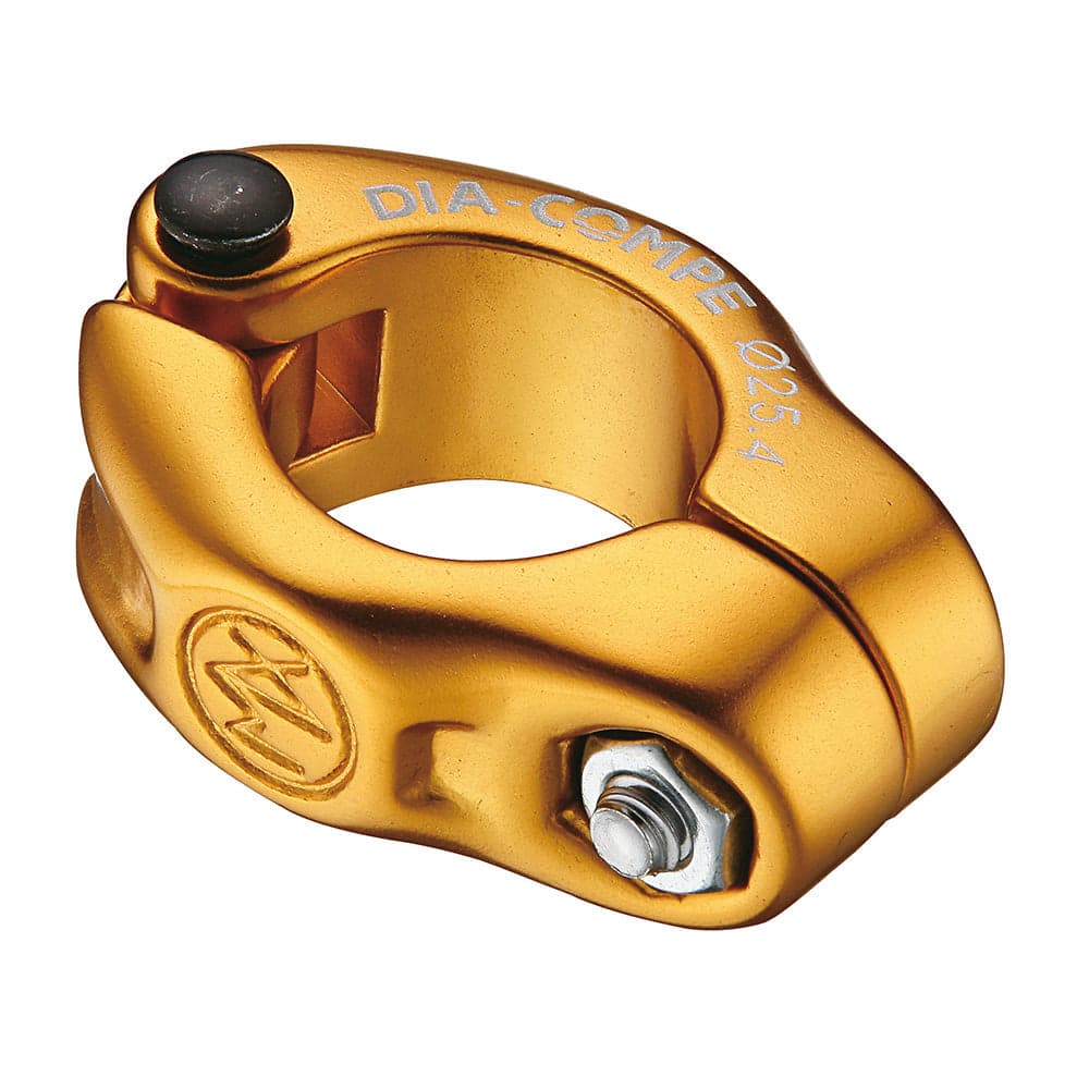 Dia-Compe MX1500 Seat Clamp 25.4mm Gold 25.4mm