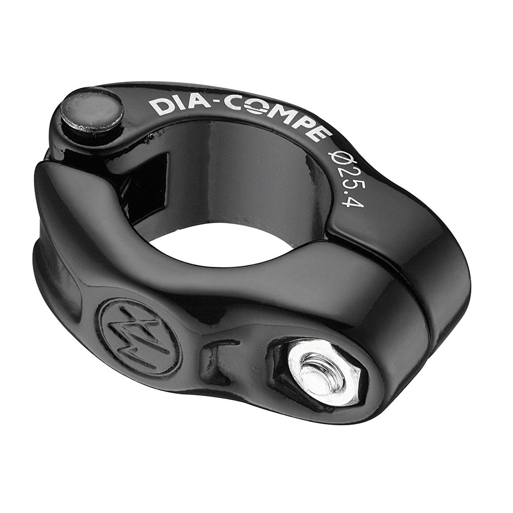 Dia-Compe MX1500 Seat Clamp 25.4mm Black 25.4mm