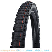 Schwalbe Eddy Current Evo Super Trail Frt Fold 27.5x2.80