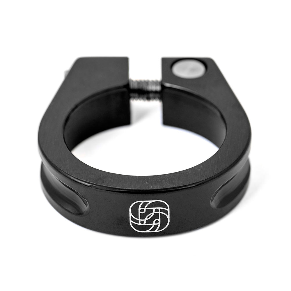 Gusset Components  Clench Seatclamp Black 28.6mm