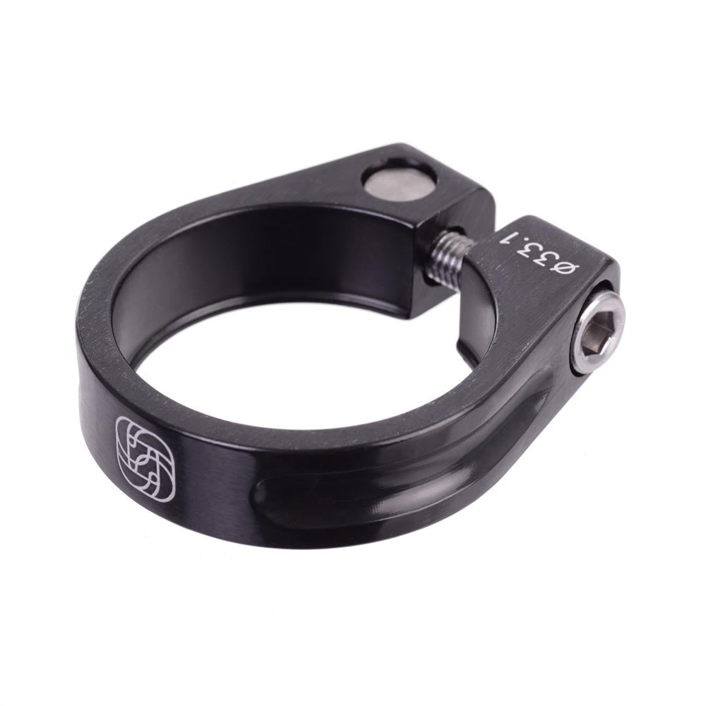 Gusset Components  Clench Seatclamp Black 33.1mm