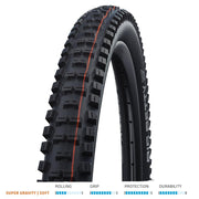 Schwalbe Big Betty Evo S/Gravity TLE 27.5 x 2.60 Fold Blk
