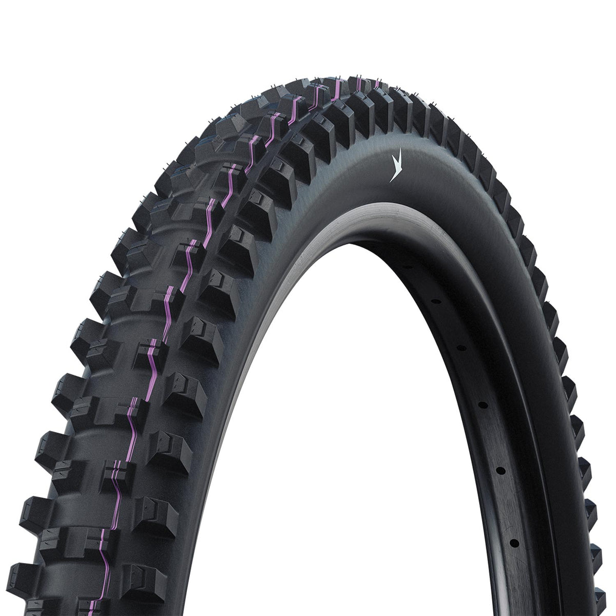 Schwalbe Shredda Gravity Pro Radial Ultra Soft TLR Folding - Rear - Black Folding