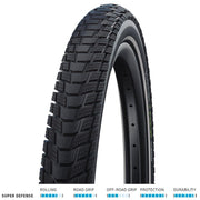 Schwalbe Pick-Up Perf Super Defense 16x2.15 Blk/Refl