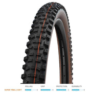 Schwalbe Hans Dampf Evo S/Trail Soft TLE Brnz