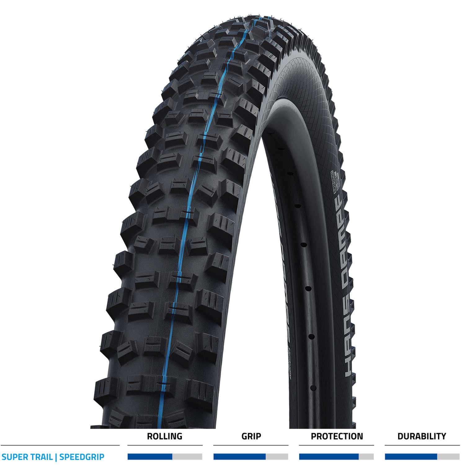 Schwalbe Hans Dampf Evo S/Trail Soft TLE 27.5 x 2.60 Blk