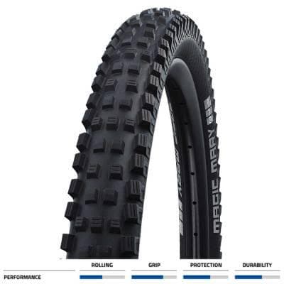 Schwalbe Magic Mary Perf Dd Tle 29X2.40 Blk E50 Fold