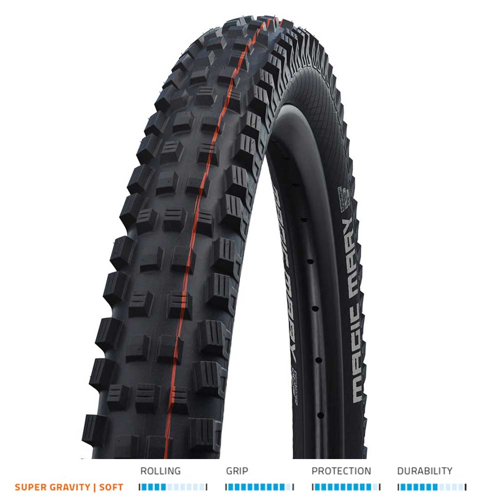 Schwalbe Magic Mary Evo S/Gravity Soft TLE 27.5x2.60 Fold