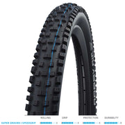 Schwalbe Nobby Nic S/Ground SpGrip TLE 29x2.40 Fold