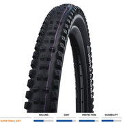 Schwalbe Tacky Chan Evo S/Trail Soft TLE 29x2.40 Fold Blk