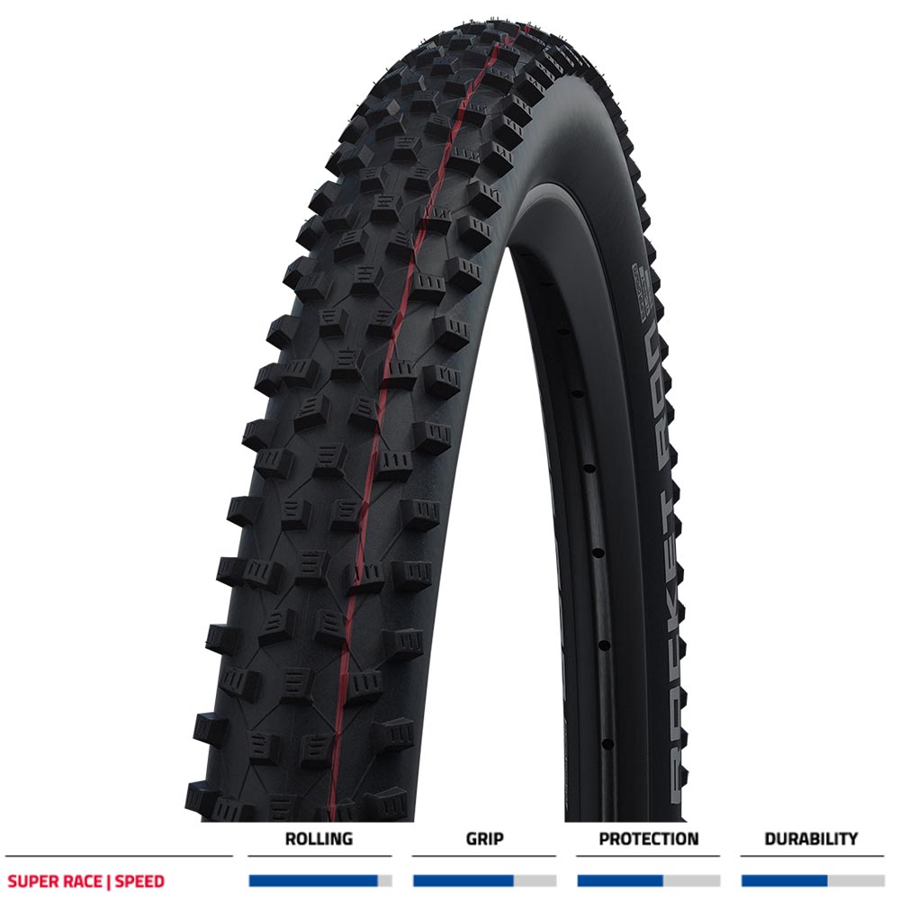 Schwalbe Rocket Ron Evo Super Race TLE Folding - 29 - Black Folding