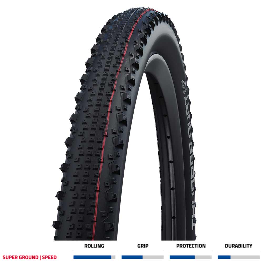 Schwalbe Thunder Burt Super Ground TLE Folding - 29 - Black Folding