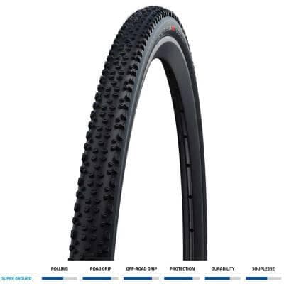 Schwalbe X-One Allround Superground Tle 700X35 Fold