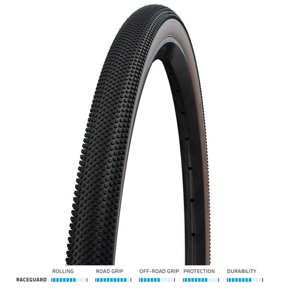 Schwalbe G-One Allround Perf RaceGuard TLE 700x45c Fold Brnz