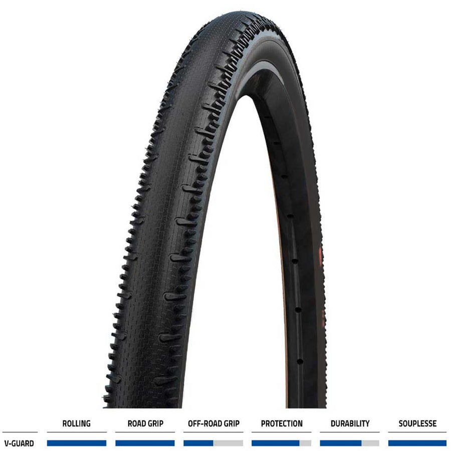 Schwalbe G-One RS Pro Evo V-Guard TLE 700x45C Folding Blk