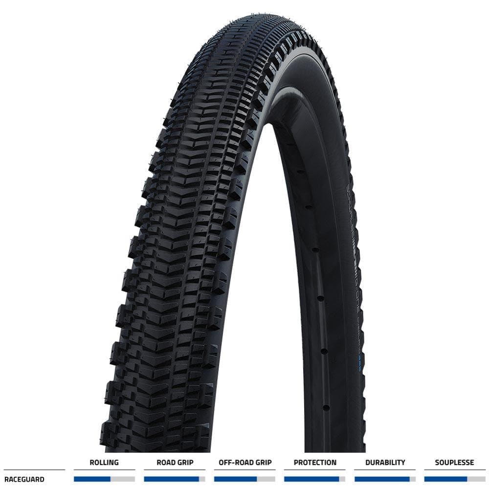Schwalbe G-One Overland 365 RaceGuard TLE Fold Blk/Reflective