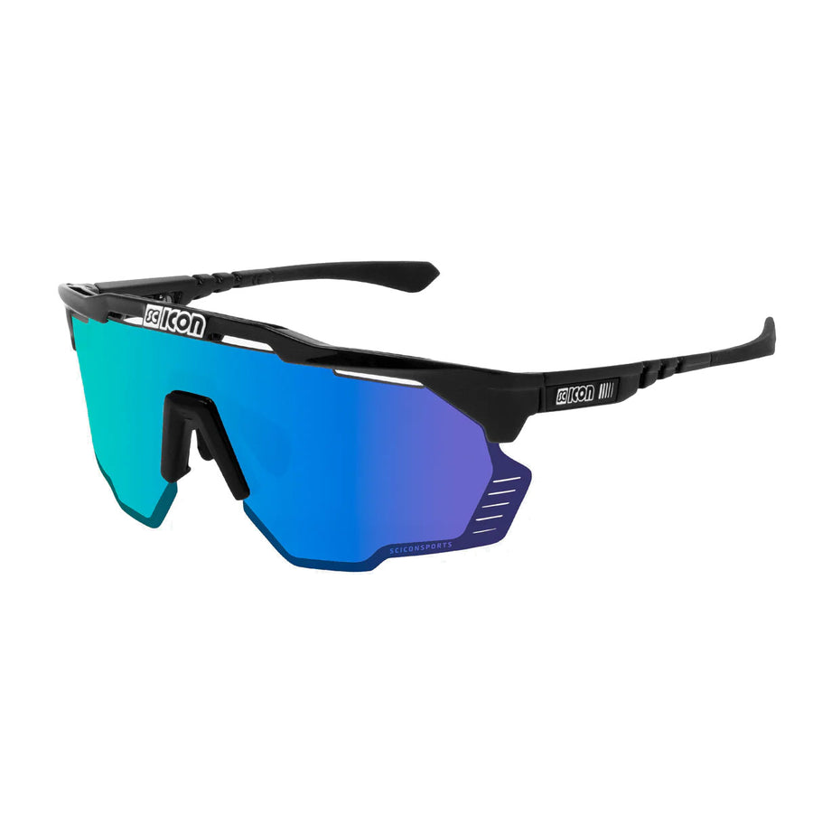 Scicon Sports Aeroshade Kunken Multimirror Blue Black Gloss