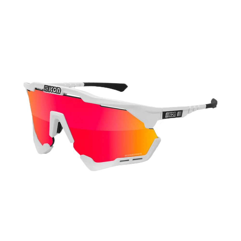Scicon Sports Aeroshade XL SCNPP MultiMirror Red/Wht Gloss Wht