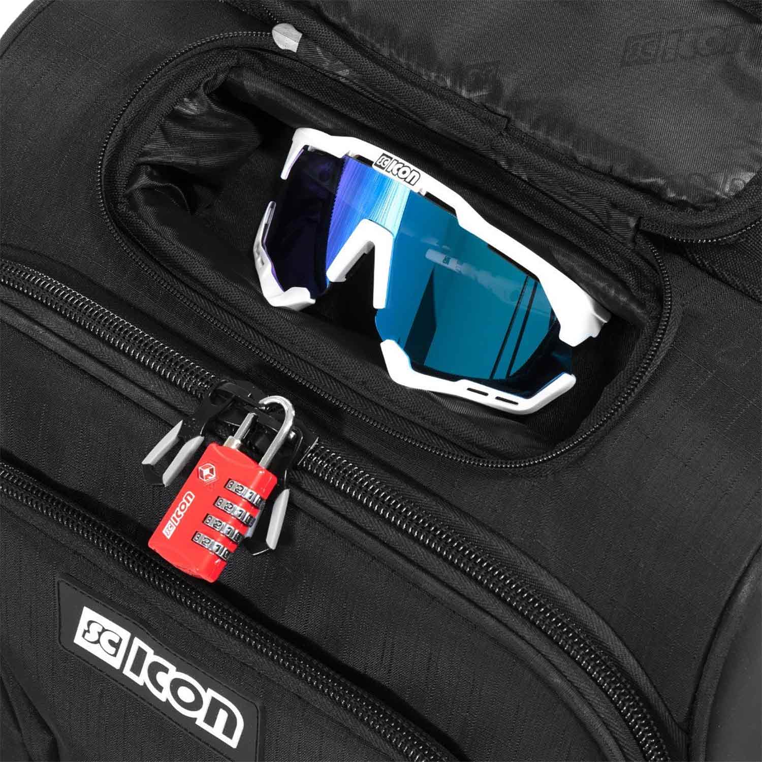 Scicon Sports Carry-On Luggage Cabin Trolley 35L 4 Wheels