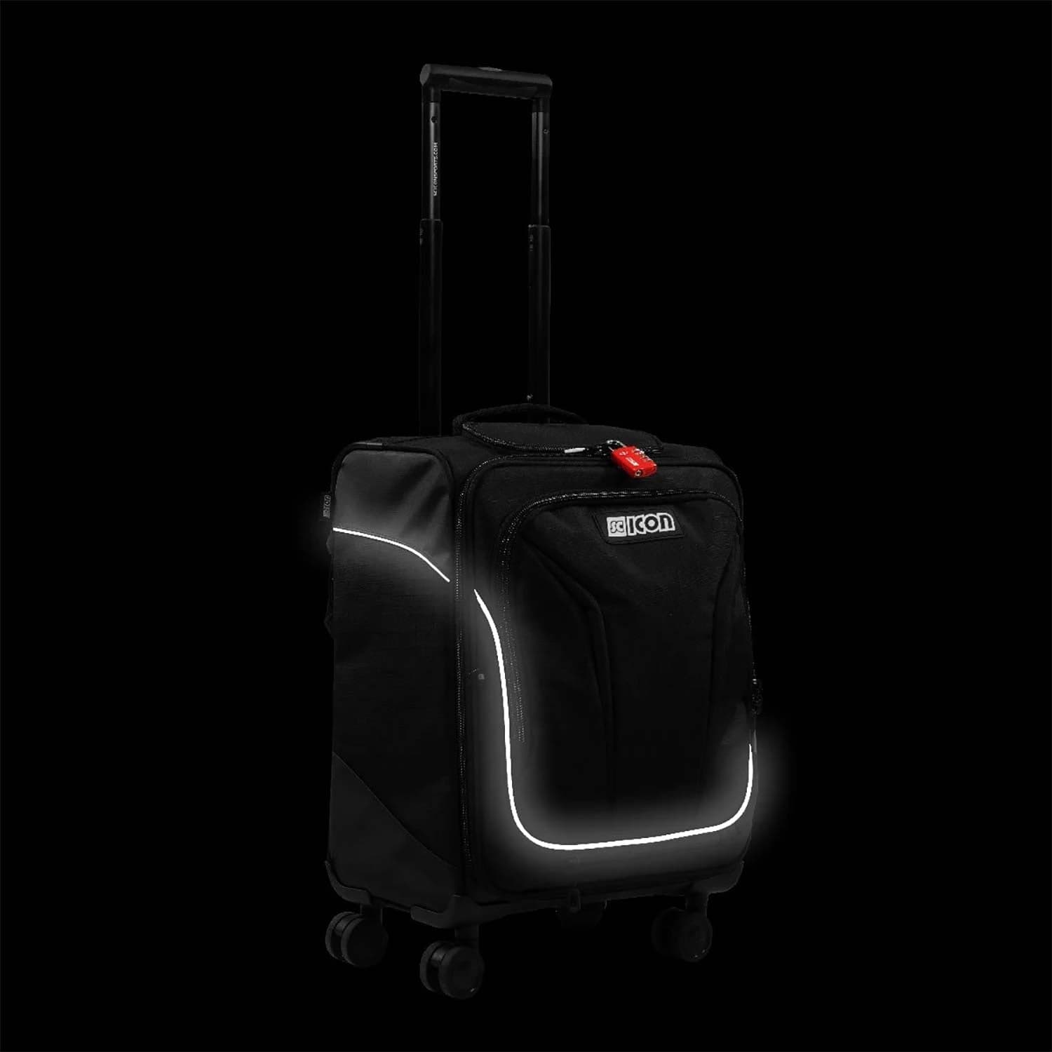 Scicon Sports Carry-On Luggage Cabin Trolley 35L 4 Wheels