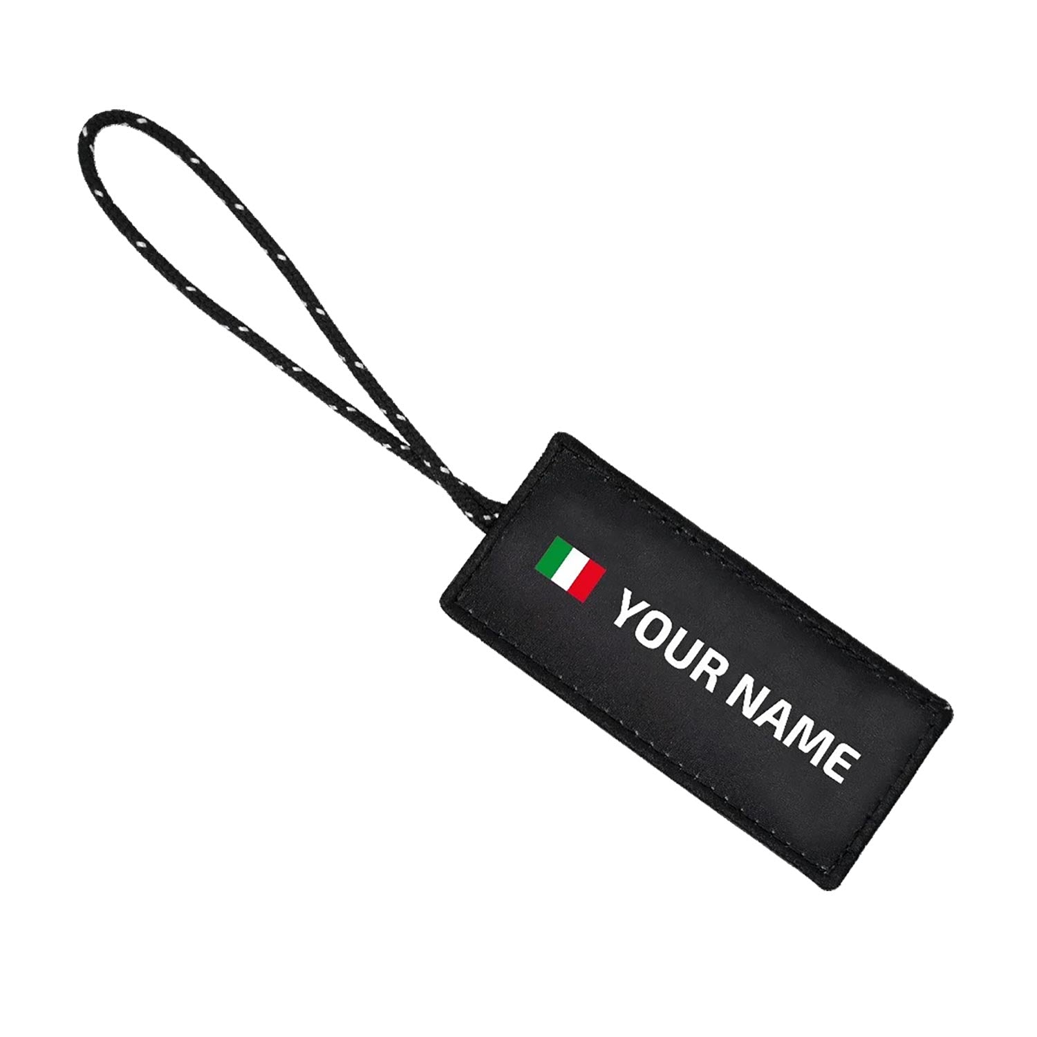 Scicon Sports Double Sided Luggage Name Tag Black