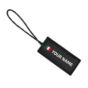 Scicon Sports Double Sided Luggage Name Tag Black