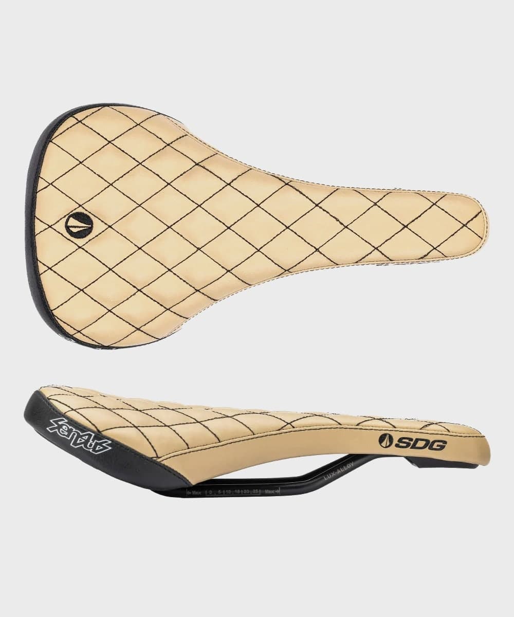 SDG Bel Air V3 Traditional Lux-Alloy Saddle - Sensus Cream