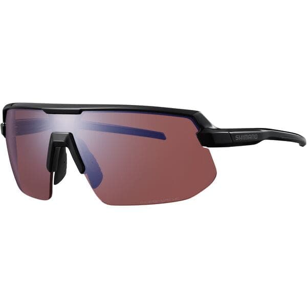 Shimano Clothing Twinspark Glasses, Black, RideScape High Contrast Lens