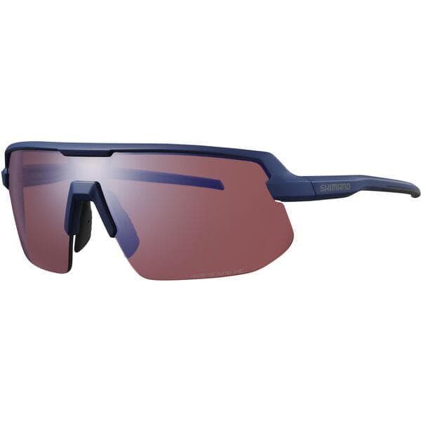 Shimano Clothing Twinspark Glasses, Navy, RideScape High Contrast Lens
