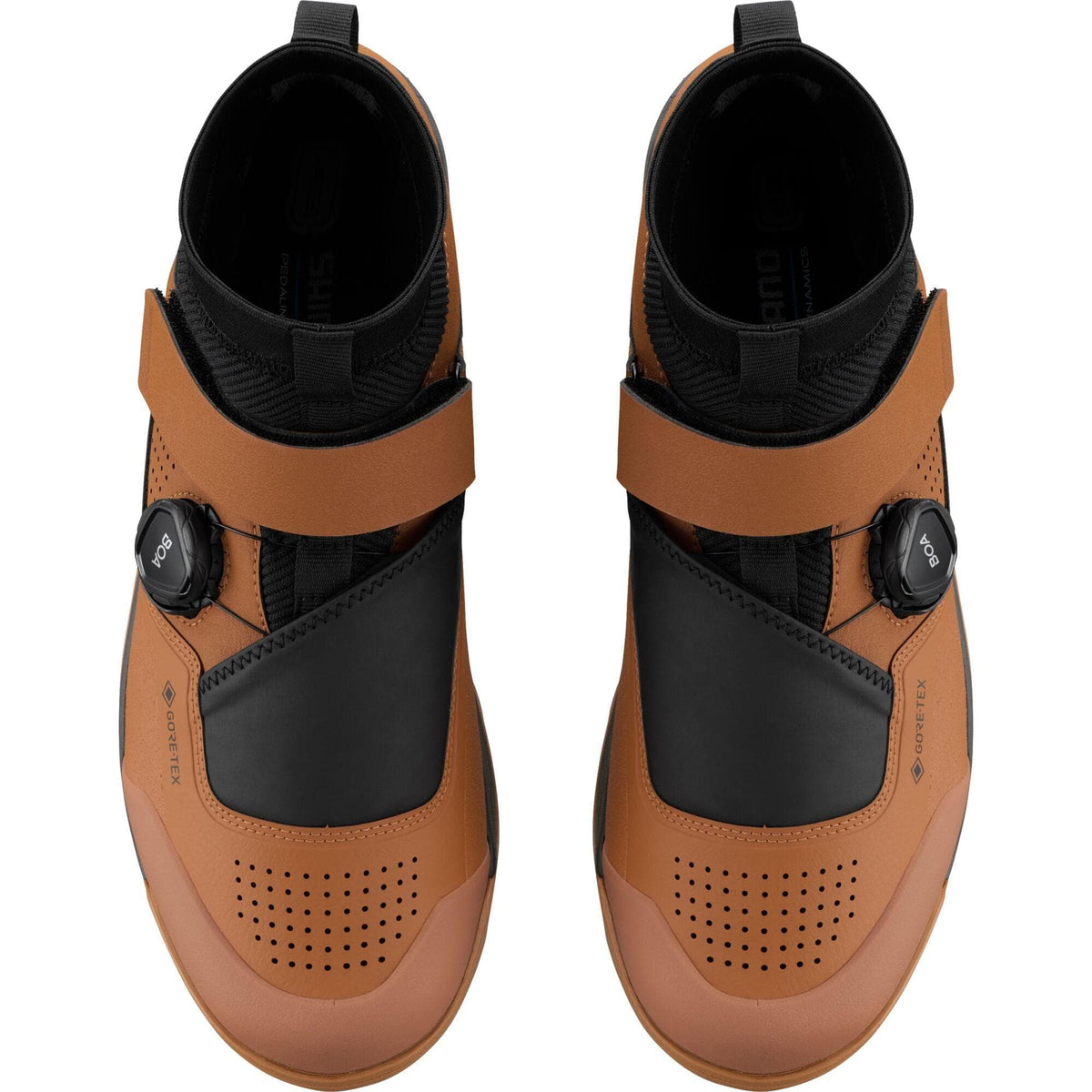 Shimano Clothing GE9 (GE900) GORE-TEX Shoes, Oak Brown, Size 45