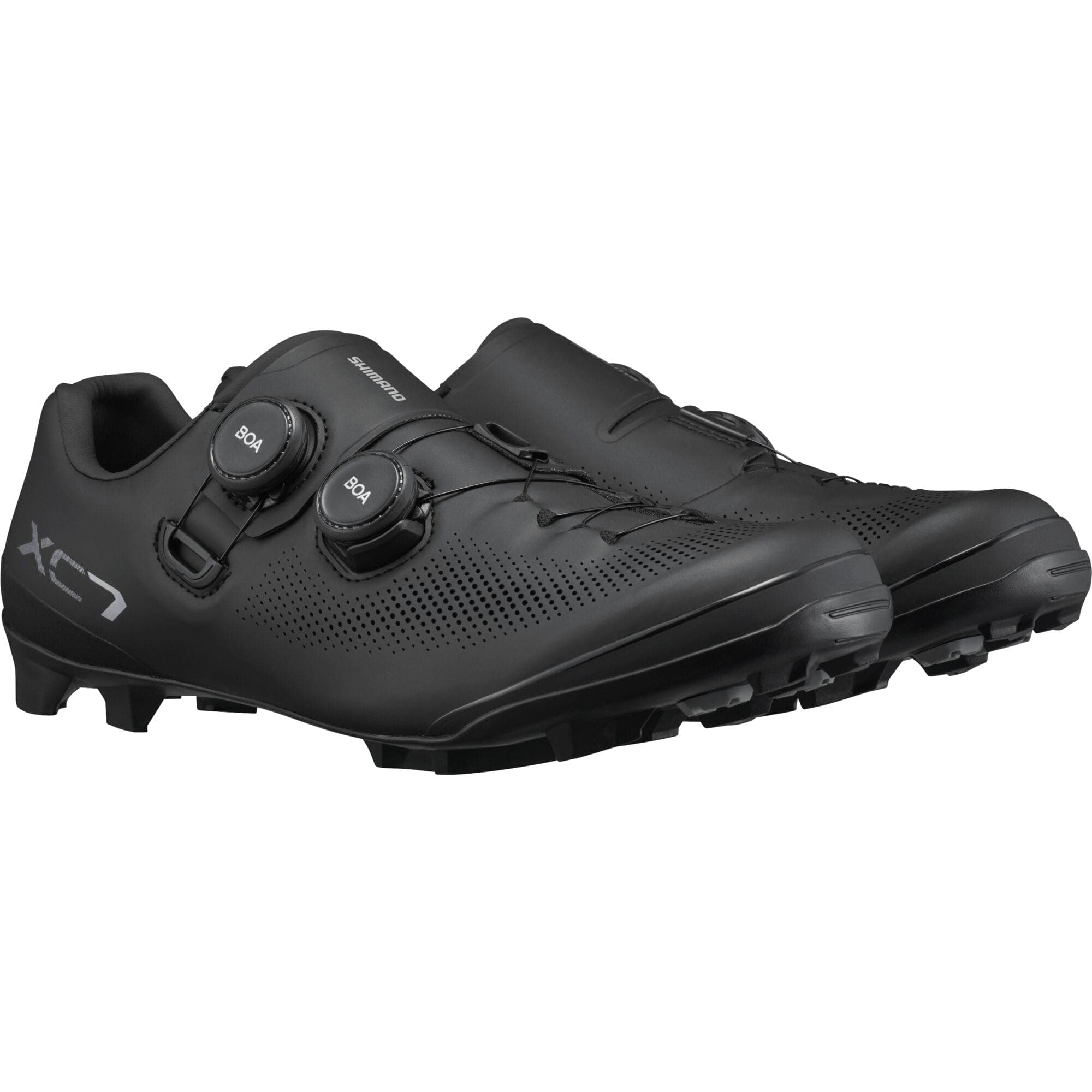 Shimano Clothing XC7 (XC703) Shoes, Black, Size 45 Wide