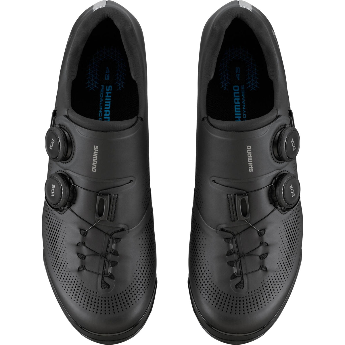 Shimano Clothing XC7 (XC703) Shoes, Black, Size 43