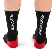 Halo Socks Black Lg (10-12)