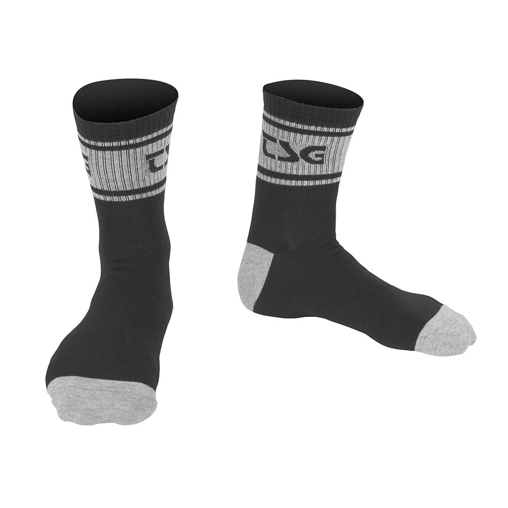 TSG Logo Socks Black Grey 39-42
