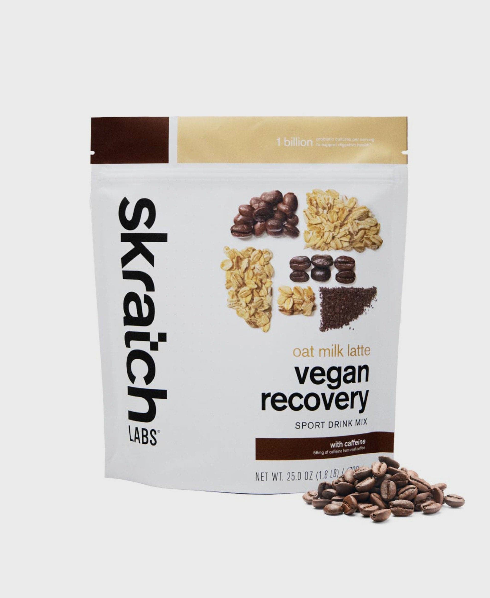 Skratch Labs Sport Vegan Recovery Mix - Oat Milk Latte