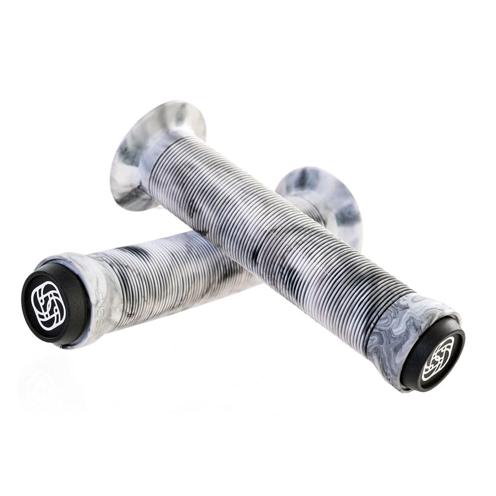 Gusset Grips Sleeper Flanged MJ Grips Grey Marble 147mm