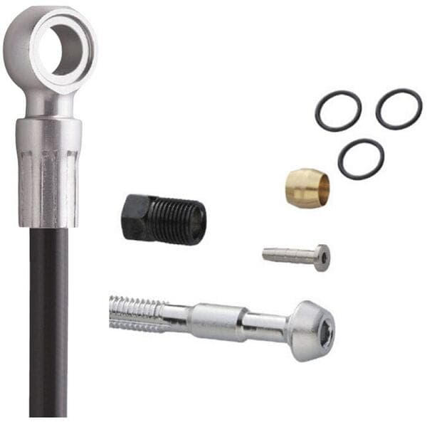 Load image into Gallery viewer, Shimano Ultegra SM-BH59-SB disc brake hose BR-R785; straight banjo; rear; 1700 mm; black
