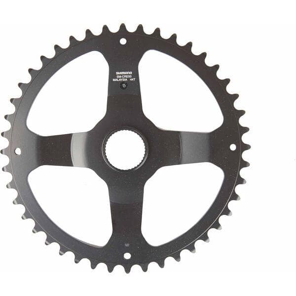 Shimano STEPS SM-CRE50 STEPS chainring; black/silver; 44T without chainguard