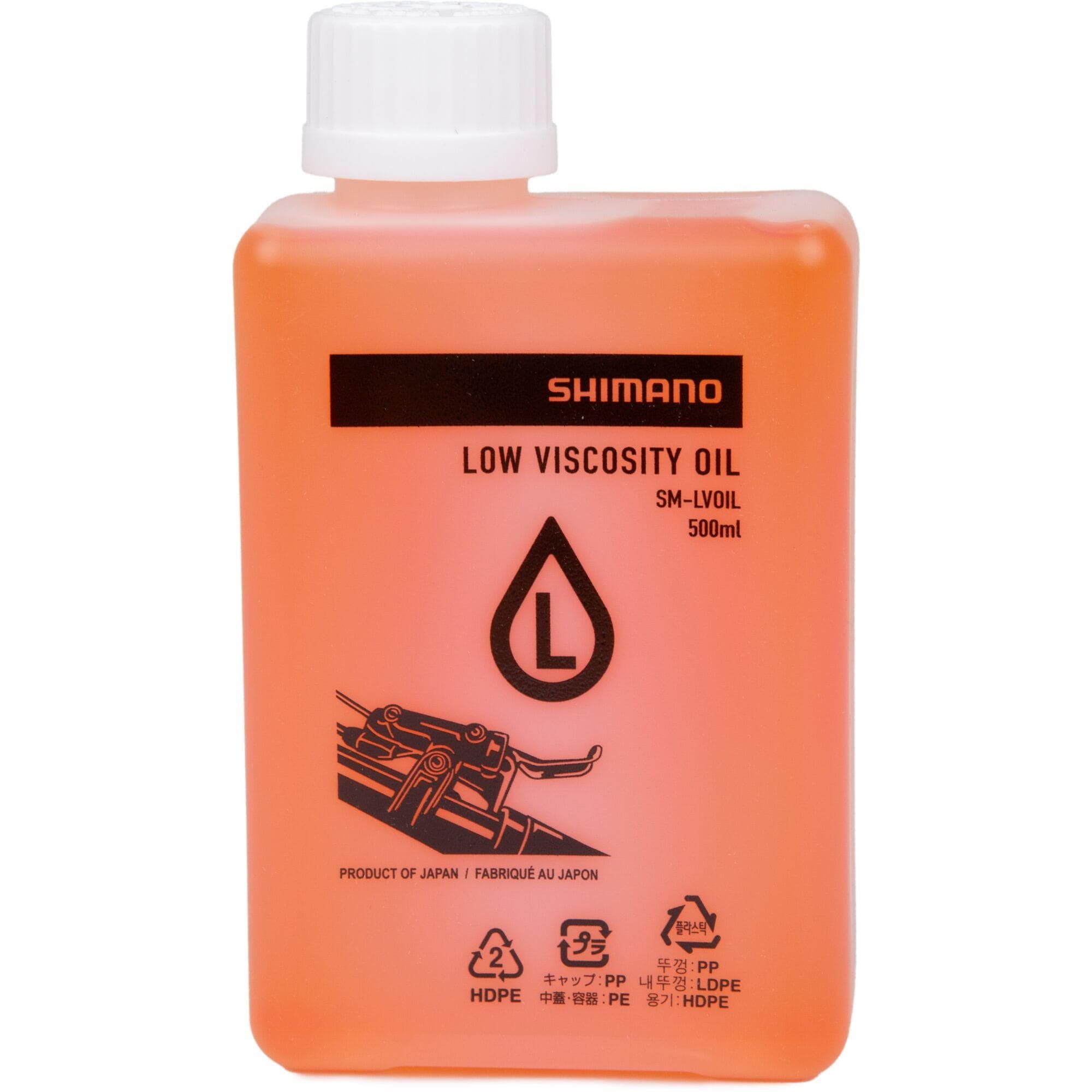 Shimano-Spares-SM-LVOIL-Low-viscosity-Shimano-mineral-oil-500-ml,-yellow