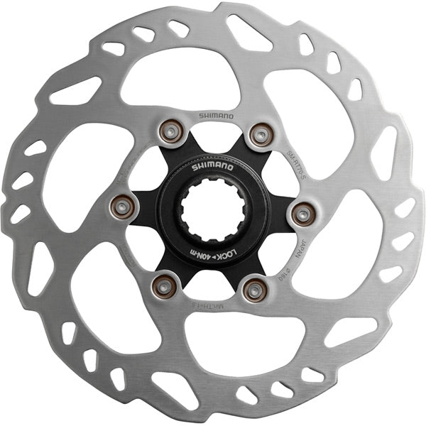 Shimano 105 SM-RT70 Ice Tech Centre-Lock disc rotor; with internal lockring140 mm