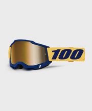 100% Accuri 2 Goggle Desoto / Ture Gold Mirror Lens