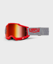 100% Accuri 2 Goggle Gatorback / Red Mirror Lens