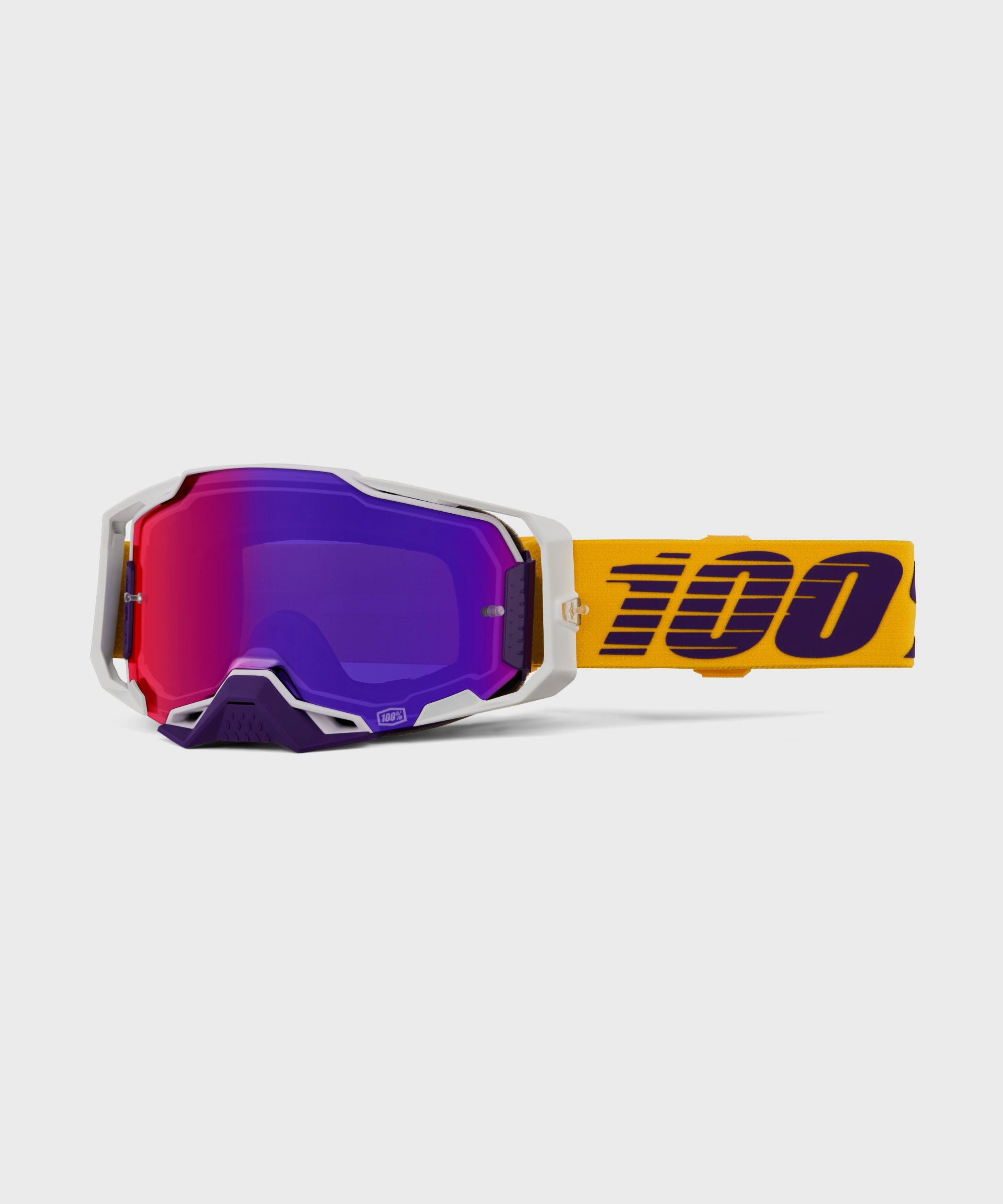 100% Armega Goggle Difenbak / Mirror Purple Lens