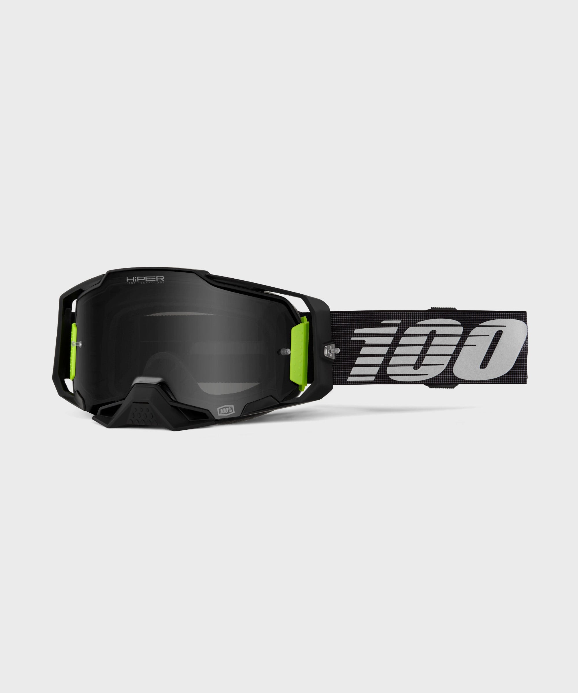 100% Armega Goggle Tetsumi / HiPER Black Mirror Lens