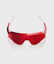 100% Slendale Pidcock LE Glasses - Holographic Gloss Red