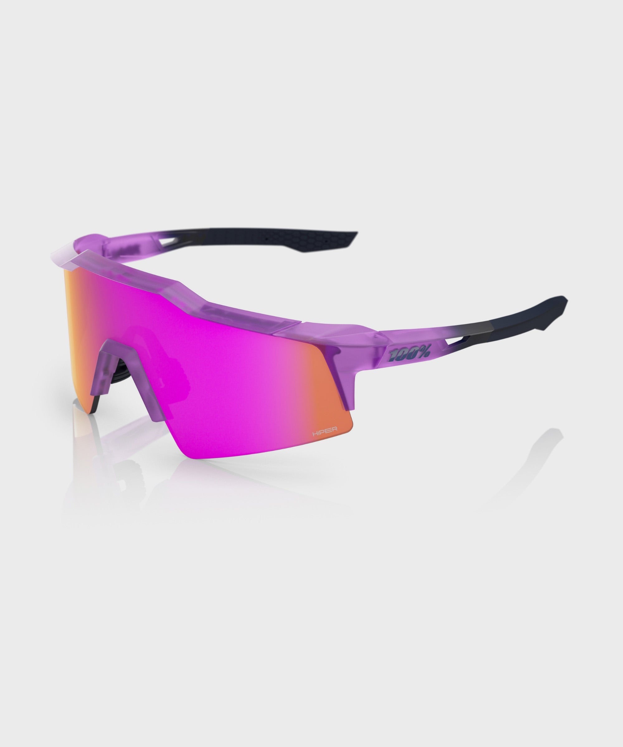 100% Speedcraft SL Glasses - Toyoko / HiPER Vital Pink Mirror Lens